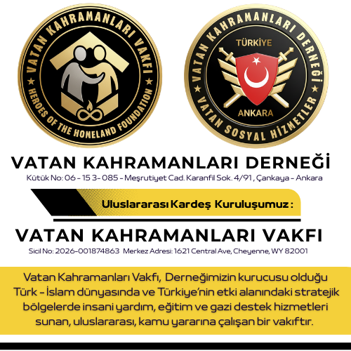 Vatan Kahramanları Derneği Resmi Web Sitesi