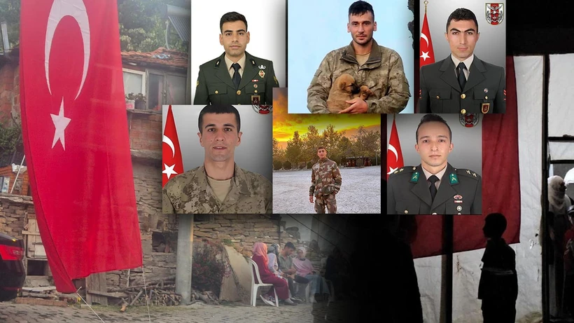 On İki Eve Şehit Ateşi Düştü… Geriye Yürek Burkan Hikayeler Kaldı